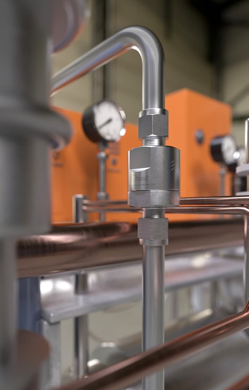 Check valves made of stainless steel, steel & brass – for every application